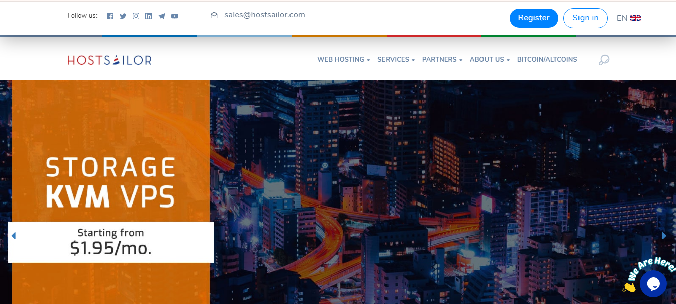 الصفحة الرئيسية للبحار المضيف