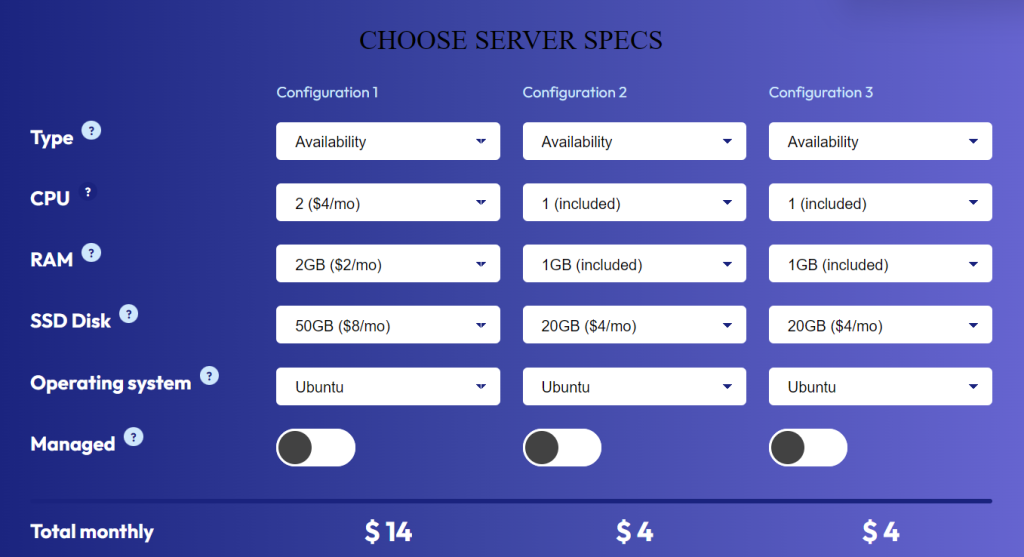 VPS服务器 VPS 方案