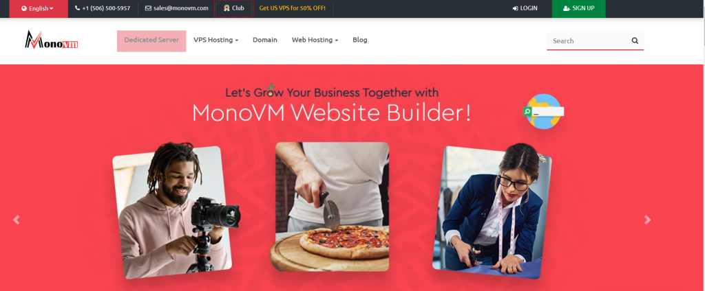 monovm homepage